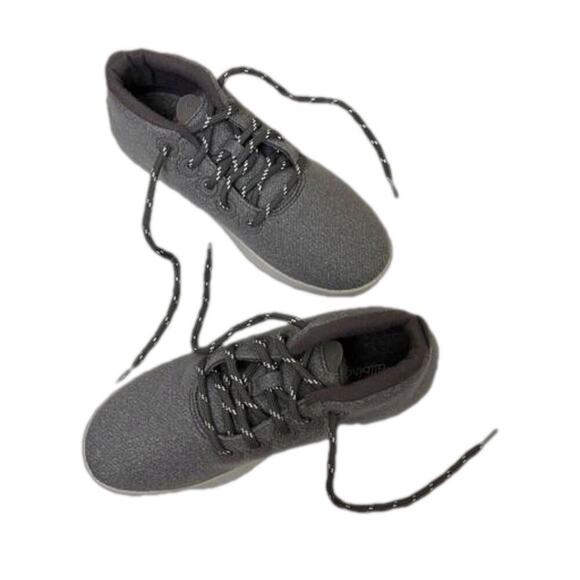 ALLBIRDS Women's Wool Runner-Up Mizzle Medium Light Grey Size 8 New Box - Picture 2 of 11